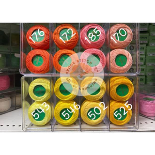 ไหมวีนัส เบอร์8 ไหมปัก มีสีให้เลือกเยอะมาก พร้อมส่ง✅