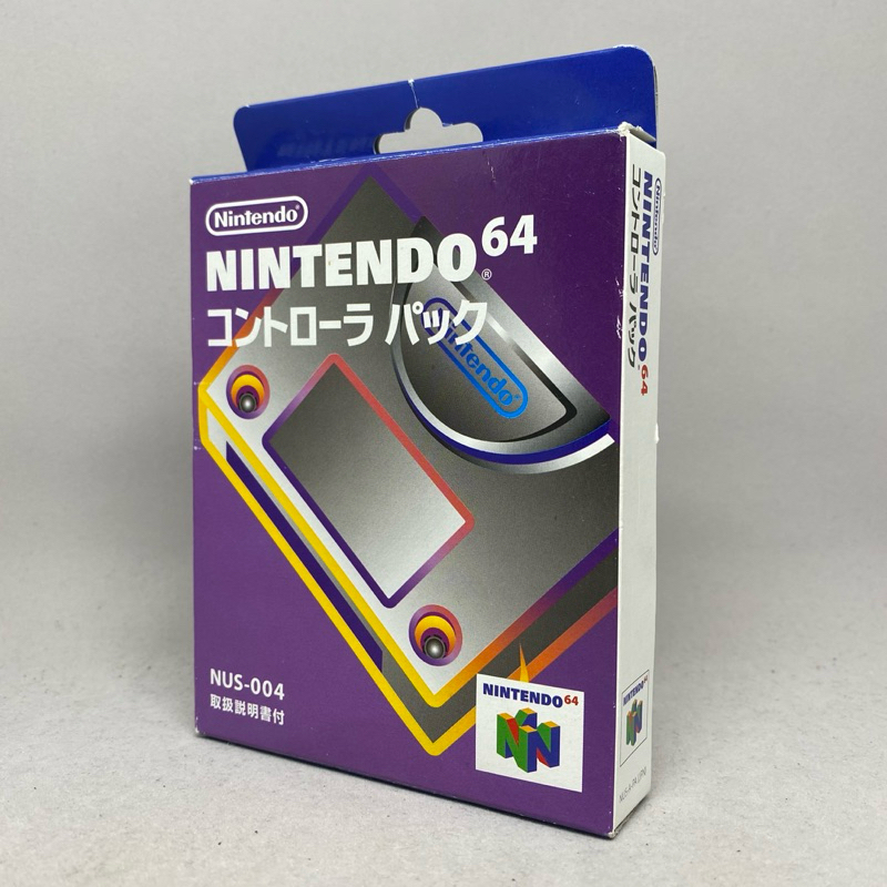 Nintendo N64 Controller Memory Pack Card PAK Original w/Box | Nintendo N64 | เมมโมรี่การ์ด สำหรับเคร