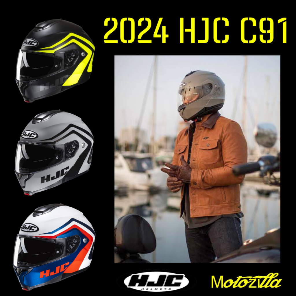 HJC รุ่น C91N 2024 พัฒนาจาก C91