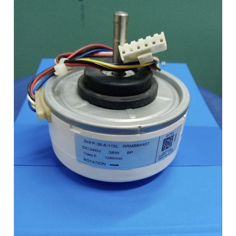 มอเตอร์ คอยเย็น แอร์ ฮิตาชิ ZKFP 38-8-115L-RRMB 8A-427-DC-340V-38W-8P สินค้าพร้อมส่ง