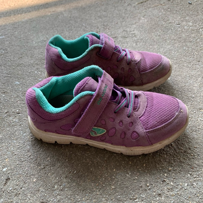 (used)รองเท้าเด็กมือสอง ดร.คอง สีม่วงฟ้า Dr.Kong Eur33/Us2 (แบรนด์แท้)