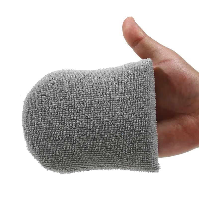 [พร้อมส่ง] Microfiber Wax Applicator Mitt (ถุงมือไมโครไฟเบอร์สำหรับลงเเว็กซ์) - รูปที่ 4