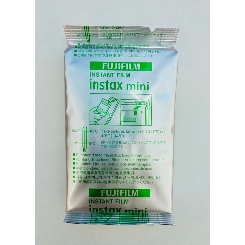 ส่งของทุกวัน! ฟิล์มfujifilm instax mini exp2027 กรอบขาว มีบริการแกรบ ส่งด่วน