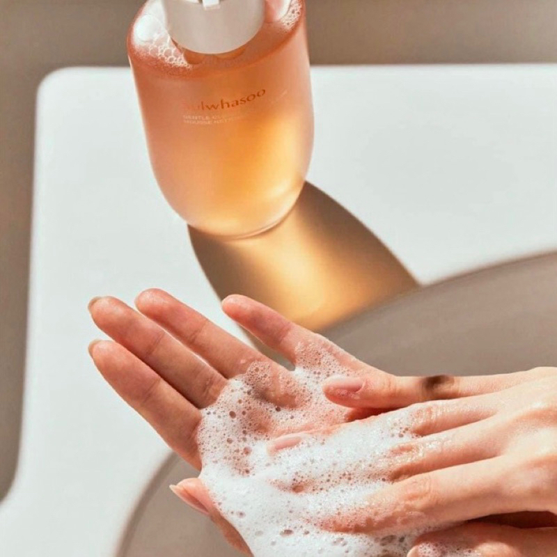 🌸exp.2028🌸{ขนาดพกพา}โฟมล้างหน้าSulwhasoo Gentle Cleansing Foam Mousse Nettoyante Douceur 50ml. - รูปที่ 2