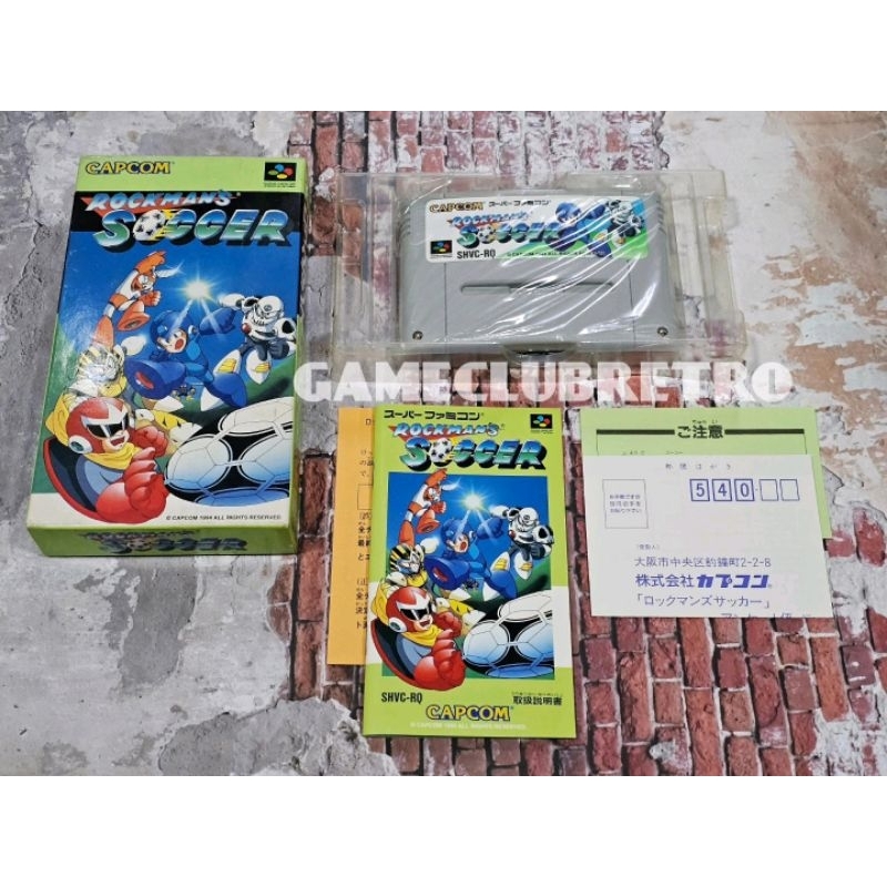 Rockman Soccer  Console  Super Famicom  ร๊อคแมน