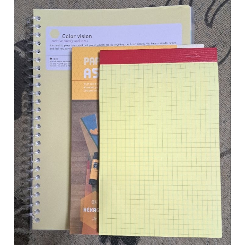 Note Book สมุดโน๊ต สมุดบันทึก 3 เล่ม morning glory สมุด