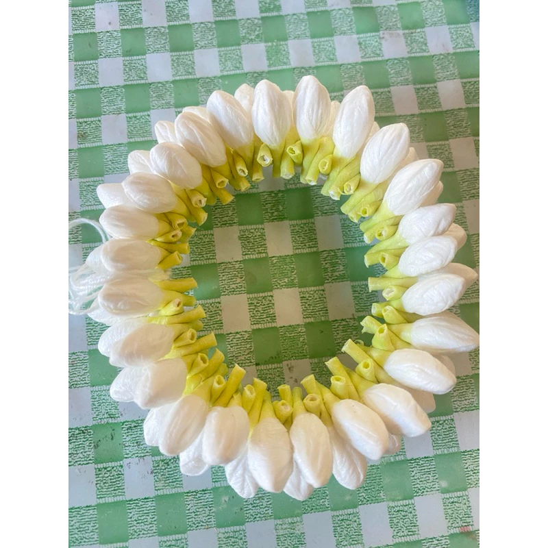 มาลัยรัดผม มาลัยรัดเกล้า 3แถว 60 บาท รัดเกล้า