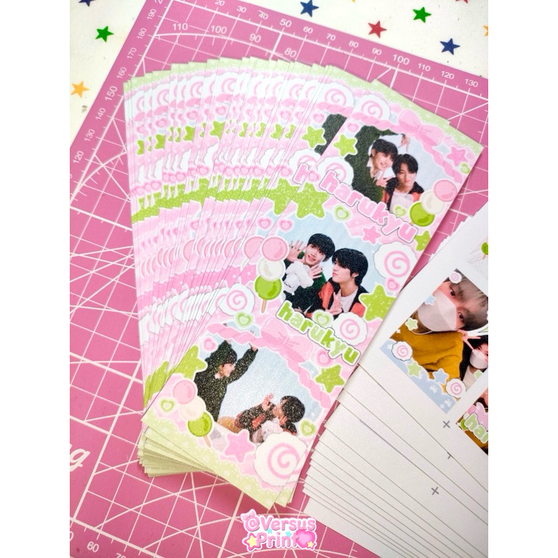 รับทำโฟโต้บูท/ที่คั่นหนังสือขนาด 2×6 นิ้ว(ฟรีซองใส) ❗️สั่งขั้นต่ำจำนวน 6 ใบกหารลงตัว❗️ ราคา ถูกที่สุด ดีลบีเคเค แกลเลอรีภาพที่ 5