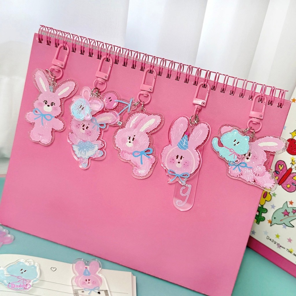 DADDY | Shally Keychain Set พวงกุญแจ Acrylic สุดน่ารัก
