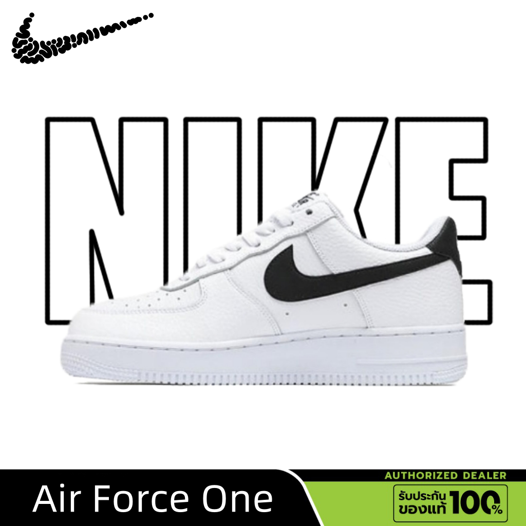 100% Genuine Nike Air Force 1 Low "White And Black"