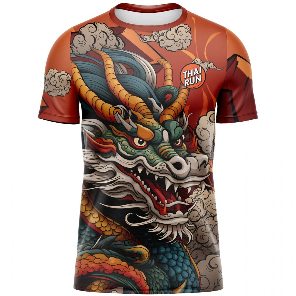 เสื้อวิ่งมังกรThairun Dragon Red