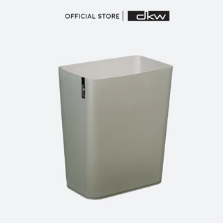 DKW HH-228P ถังขยะเหลี่ยมผืนผ้า 18 ลิตร ไม่มีฝา (มีหลายสี) ถังขยะอึด สวย ทน