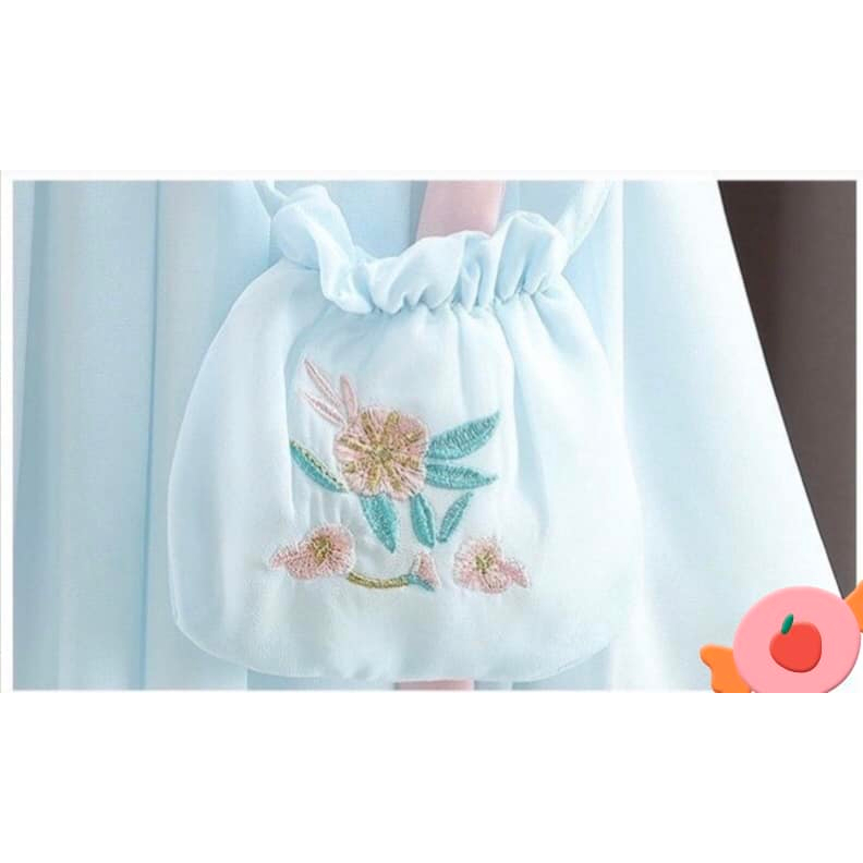 🧧🧧เดรชหมวยน้อย​งานปักดอกไม้ 🌸🌸 💗💗ผูกโบว์เอว ฟรุ้งฟริ้งน่ารัก​ น่ารัก​ 🎀🎀 - รูปที่ 7