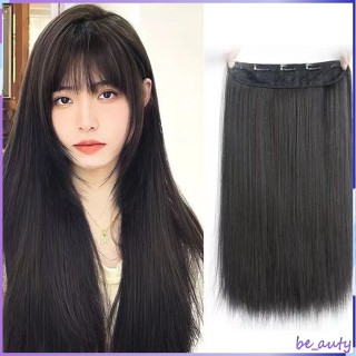 วิกผมสวย ผมตรง 45CM 60CM สีน้ำตาลอ่อน น้ำตาลเข้ม มีกิ๊บติดผม…