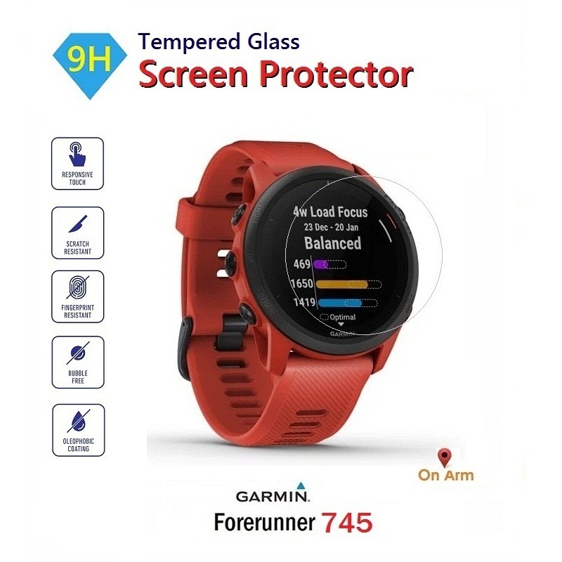 กระจกนิรภัย Garmin Forerunner 745