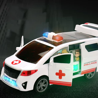 ของเล่นเด็ก รถตำรวจ Alphard police จำลองรถตำรวจมีแสนไฟมีเสียง ของขวัญเด็ก ของเล่นเสริมพัฒนาการเด็ก