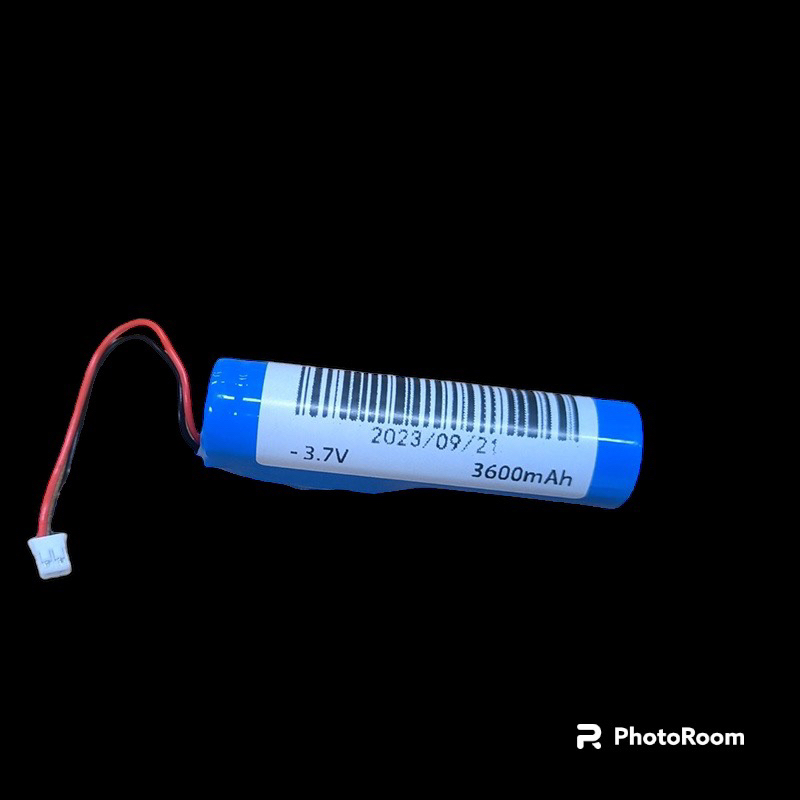 แบตเตอรี่18650 3.7V3600mahมีวงจรป้องกันการชาร์จ