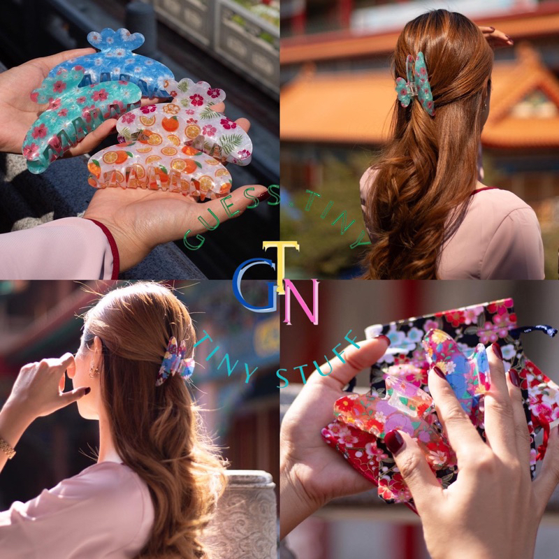 พร้อมส่งจากไทย กิ๊บหนีบผม GTN. x Fortune Collection กิ๊บตรุษจีน
