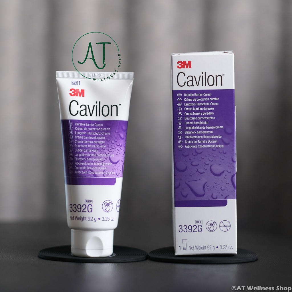 (ของแท้ มีกล่อง) 3M Cavilon Durable Barrier Cream  92 กรัม ครีมกันแผลกดทับ