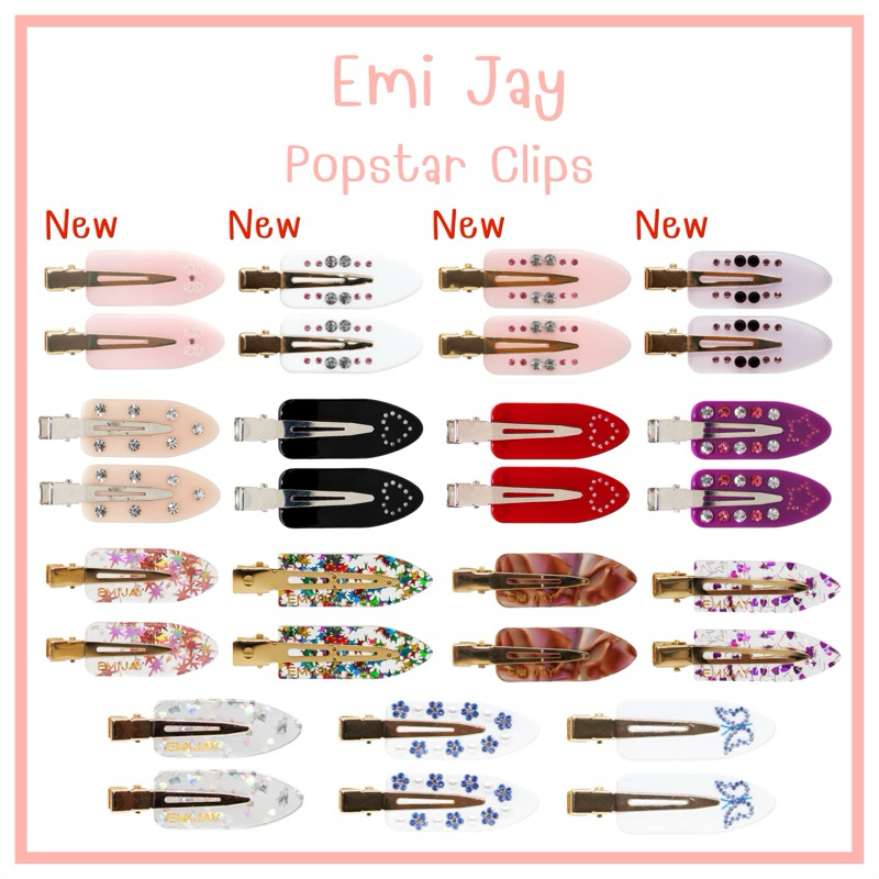 💥พร้อมส่ง💥 Emi Jay Popstar Clips แท้100%