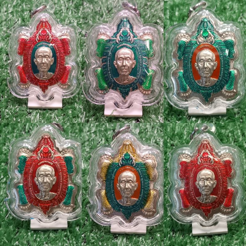 เต่ามังกร รุ่นรวยปลดหนี้ หลวงปู่โต๊ะ วัดถ้ำสิงโตทอง ปี 66 เลี่ยมพร้อมใช้ ไม่มีกล่อง (แท้ )