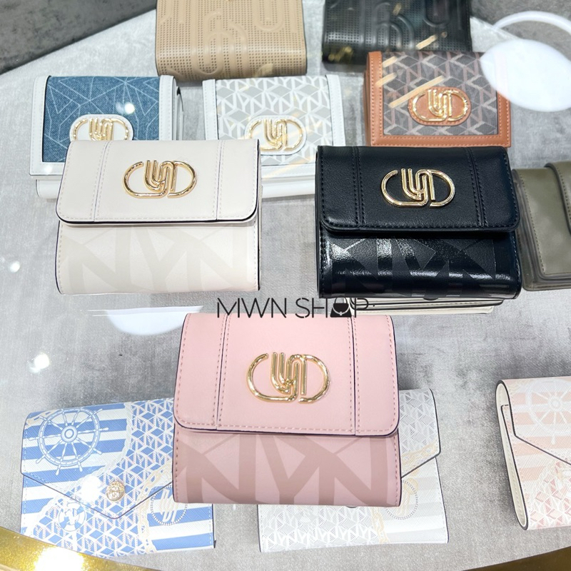 Lyn มีโค้ดลด30% Athens Inf Short Wallet กระเป๋าสตางค์ใบสั้น ของแท้จากชอป