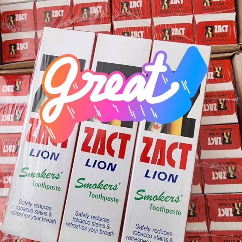 Zact Lion Smokers Toothpaste