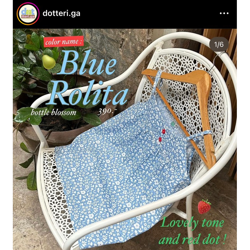 Dotteri.ga blue rolita top 150