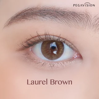 PEGAVISION คอนแทคเลนส์สี รายวัน รุ่น KAORI สี Laurel Brown (10 เลนส์/กล่อง)