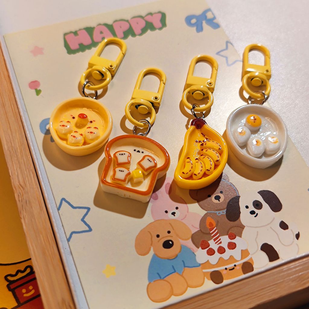 COD-ในไทยส่งเร็ว💖พวงกุญแจ จี้พวงกุญแจไข่ ของน่ารักๆ สไตล์เกาหลี ผู้ชายและผู้หญิง -Krismile - รูปที่ 5