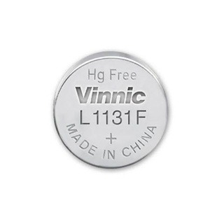 Vinnic LR54,L1131F, 189, AG10, LR1130, LR1131 ถ่านกระดุม จำนวน 1 ก้อน(ไม่มีแพค) 1.5V Alkaline Battery 1 ก้อน