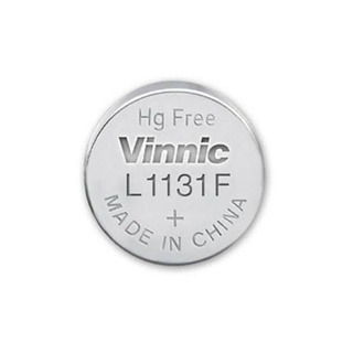 Vinnic LR54,L1131F, 189, AG10, LR1130, LR1131 ถ่านกระดุม จำนวน 1 ก้อน(ไม่มีแพค) 1.5V Alkaline Batter