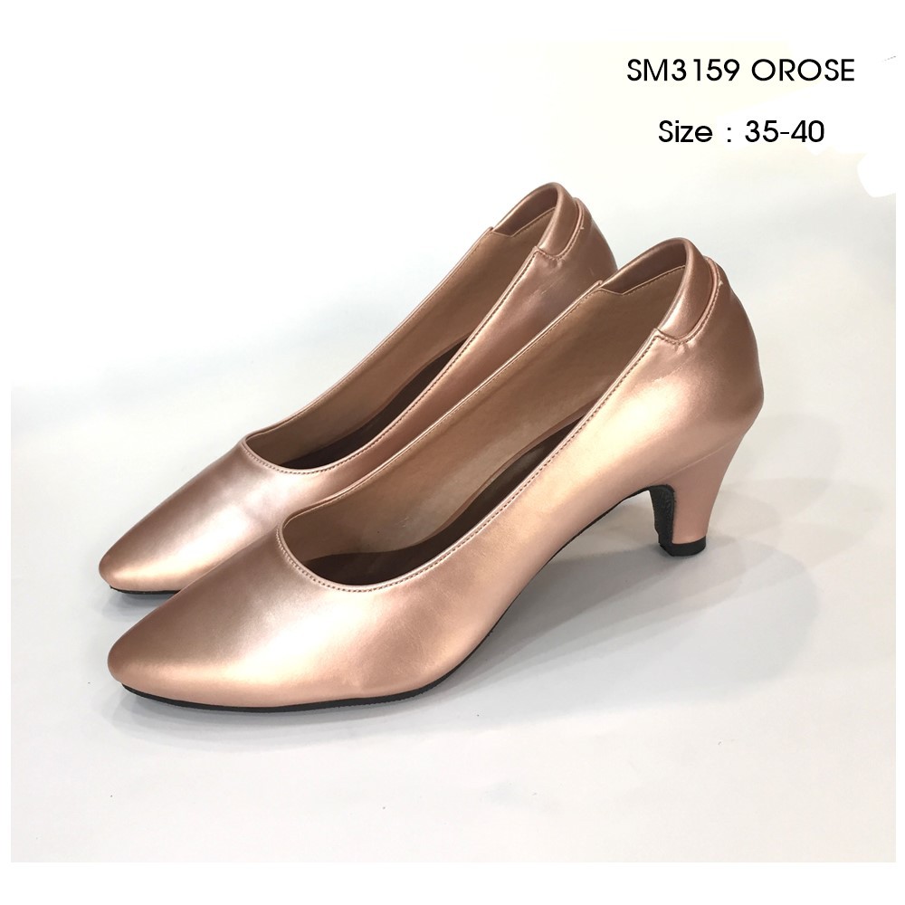 prettycomfort รองเท้าคัทชู ใส่ทำงาน SM3159