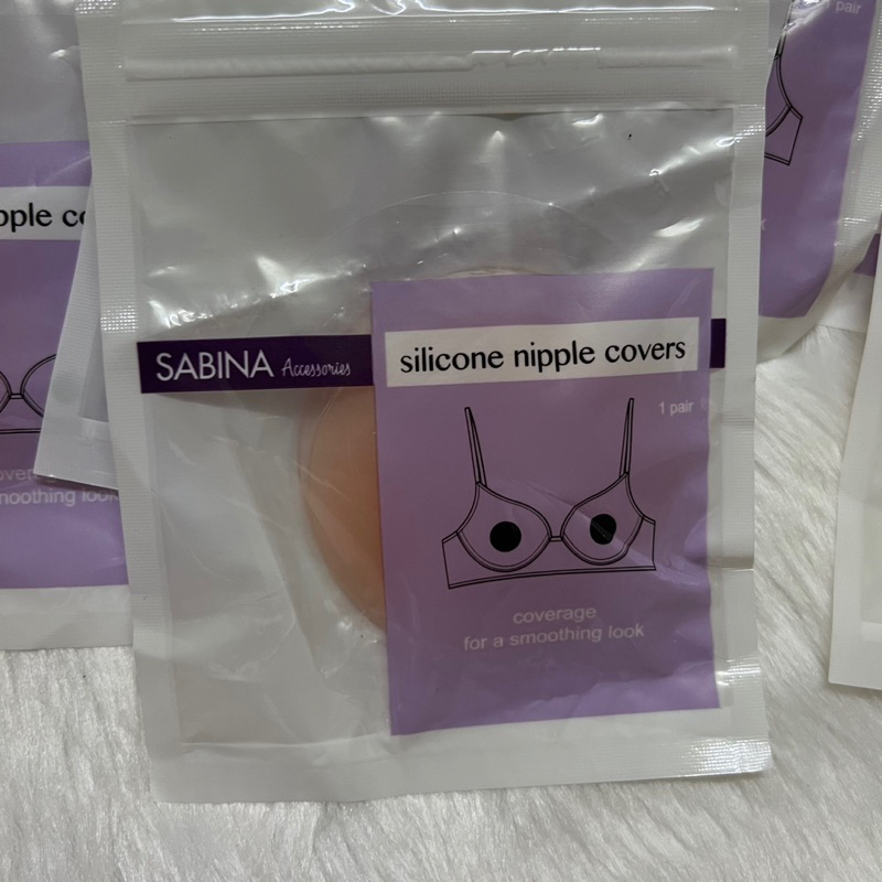 sabina silicone nipple covers 1pair smoothing look ที่ปิดจุก ซาบีน่า ซิลิโคน ใช้ได้ หลายครั้ง