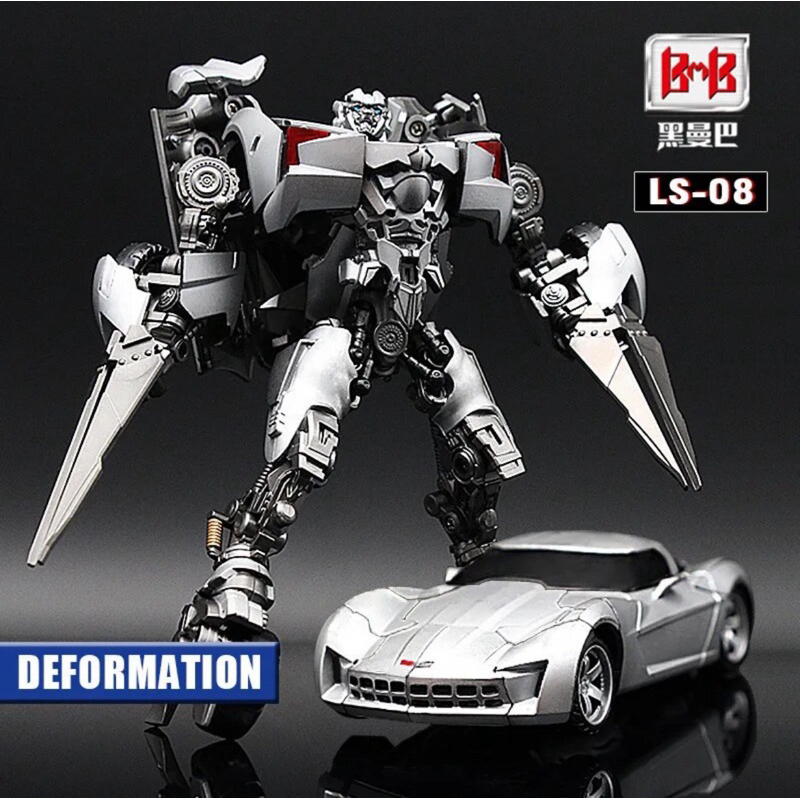 TRANSFORMER BMB LS-08 Corvette Assassin Action Figure 18 cm