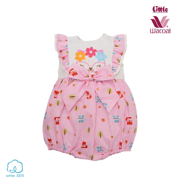 Little Wacoal ชุดบอดี้สูทแขนกุดเด็กผู้หญิง
