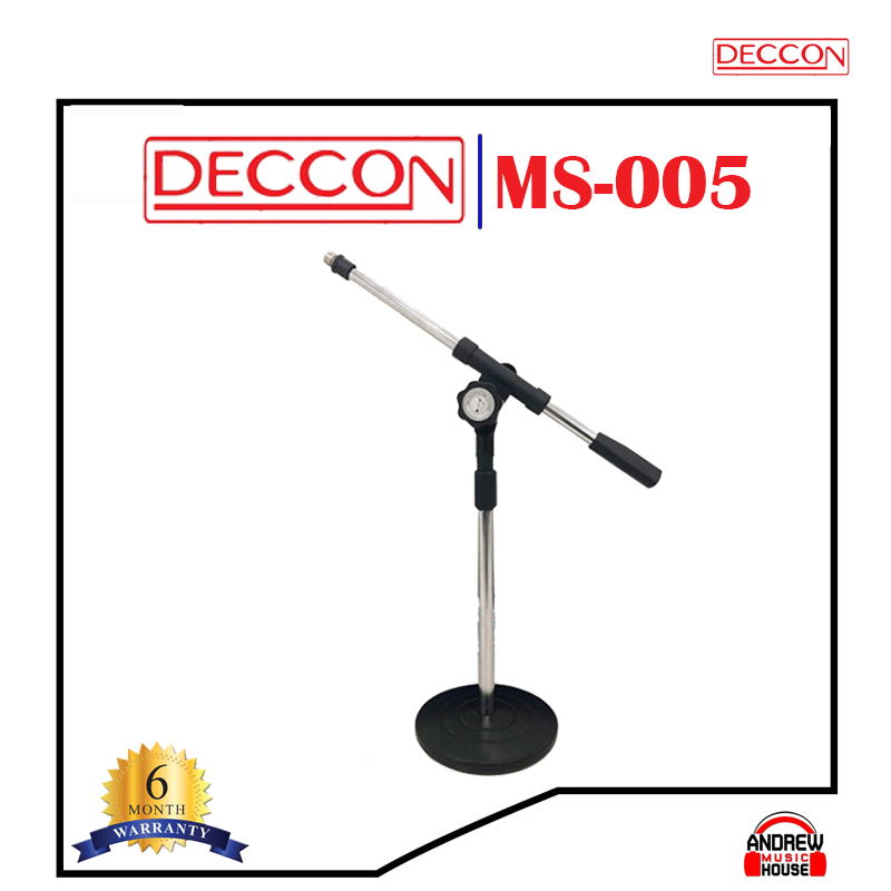 Deccon รุ่น-MS-005 ขาตั้งไมค์โครโฟน ขาตั้งไมค์ตั้งโต๊ะ