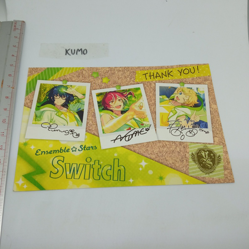 โปสการ์ด switch ensemble stars!