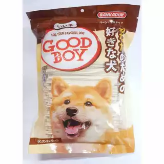 ขนมสุนัข GOOD BOYแท่งเหลี่ยม ขนาด500กรัม(สุนัขแพ้ไก่ทานได้)