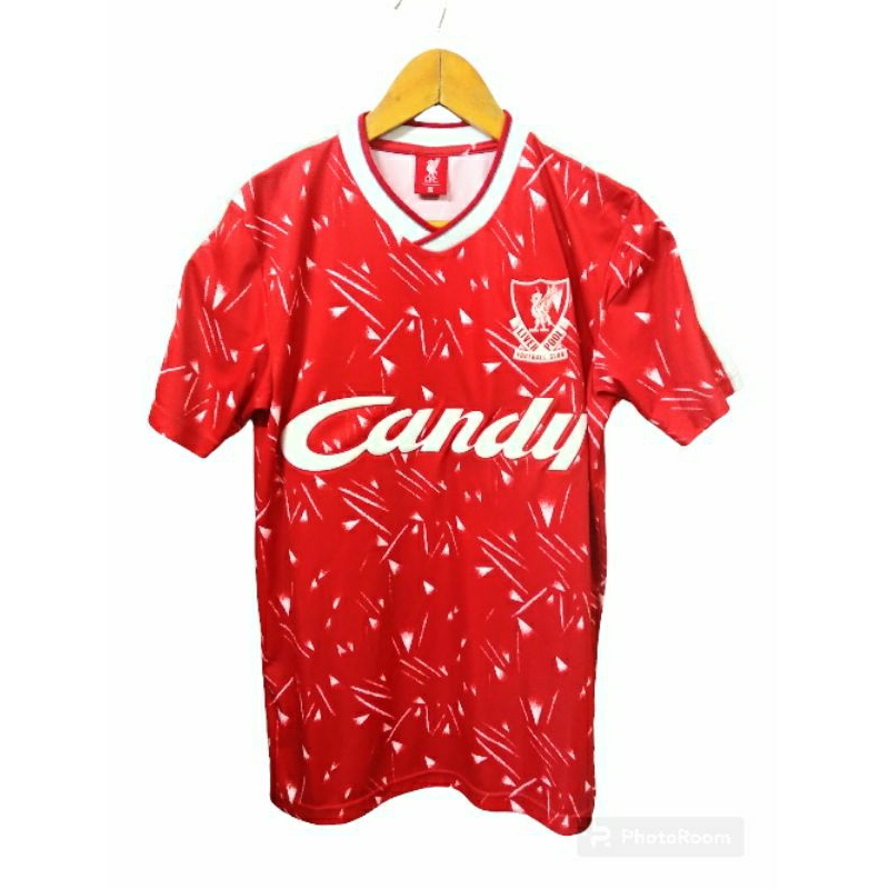 เสื้อบอลแท้ Liverpool 1990