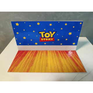 ฉากโมเดล แบบชุด 2 ชิ้น (Toy story) มี2แบบ 2ขนาด (ขนาดสั่งทำได้)