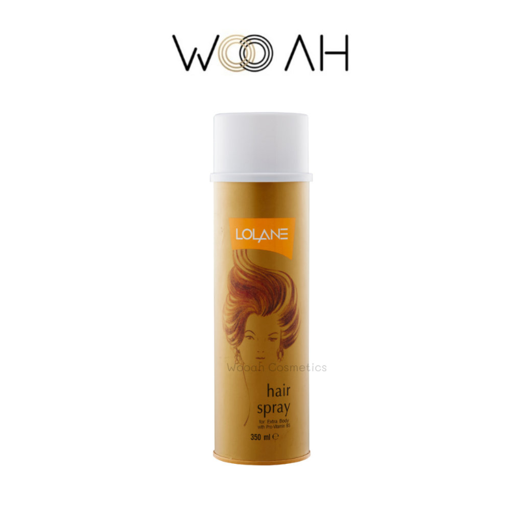 Lolane Hair Spray 350g โลแลน แฮร์ สเปรย์ ฟอร์ เอ็กซ์ตร้า บอดี้ วิธ โปร-วิตามิน บี5 สเปรย์ฝุ่น