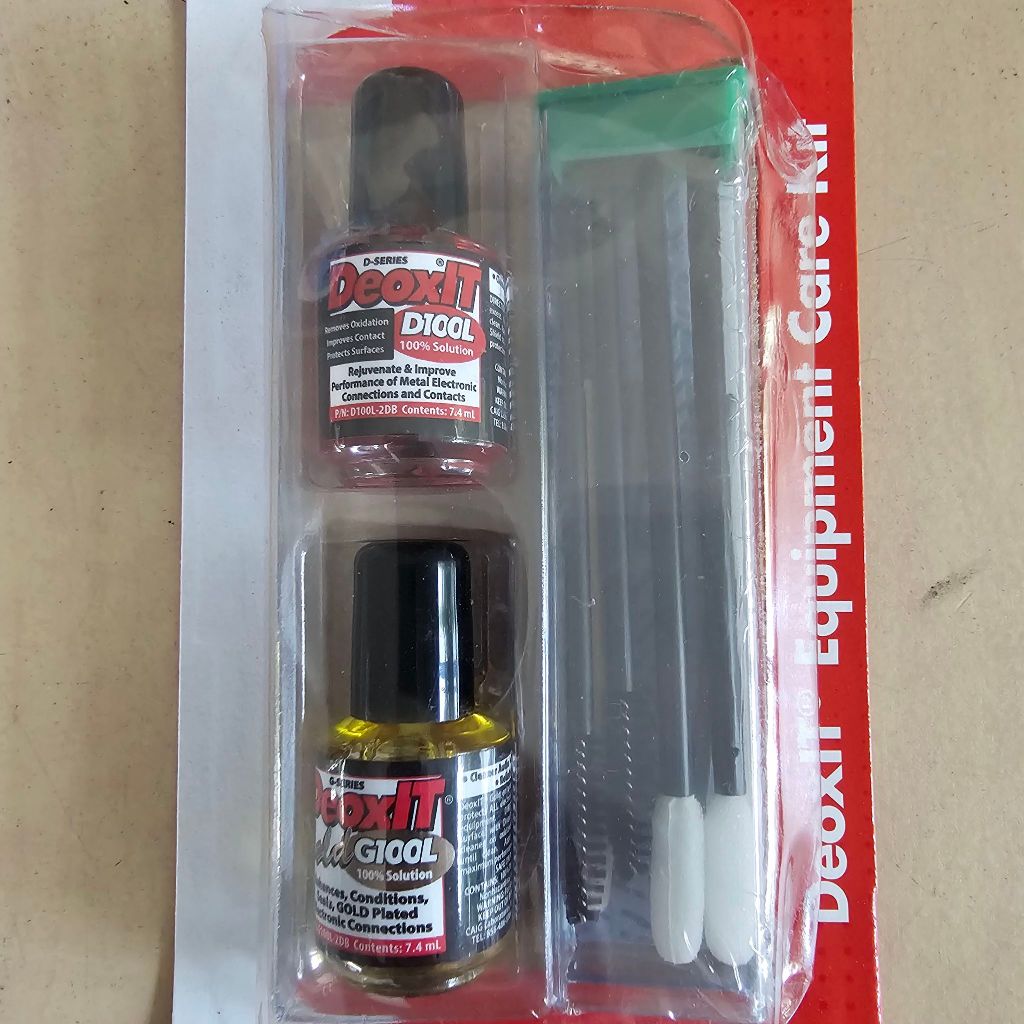 น้ำยา Caig Deoxit Gold ใช้ล้างอ๊อกไซด์และเคลือบป้องกันการเกิดอ๊อกไซด์