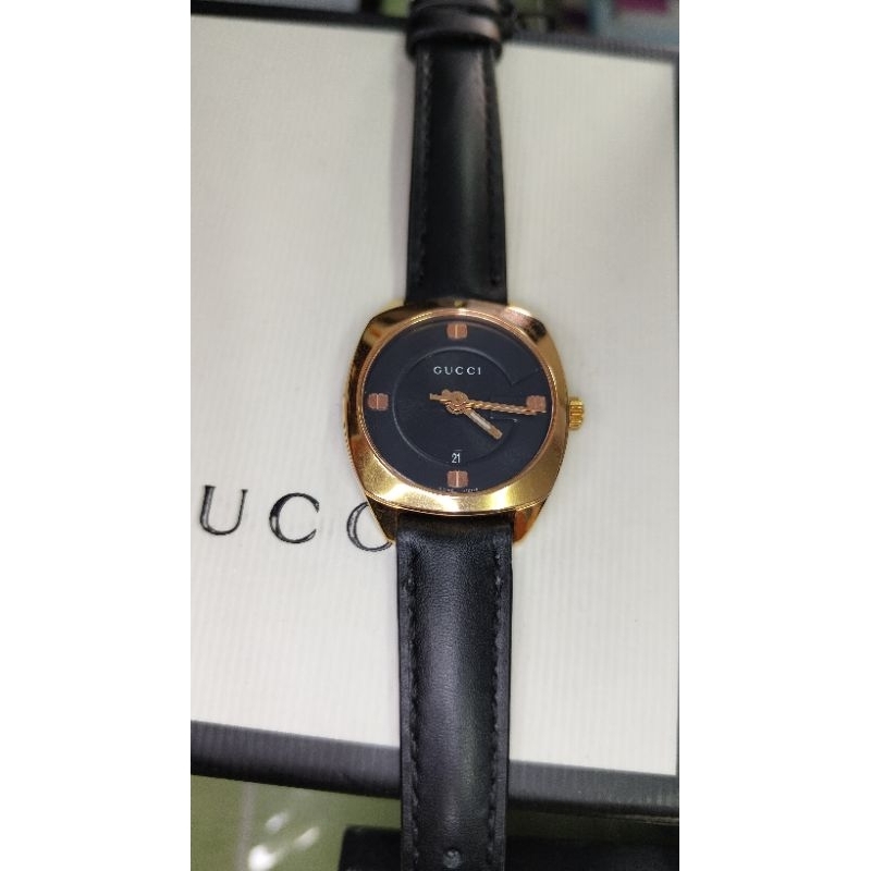 นาฬิกา Gucci GG2570 BLACK YA142509