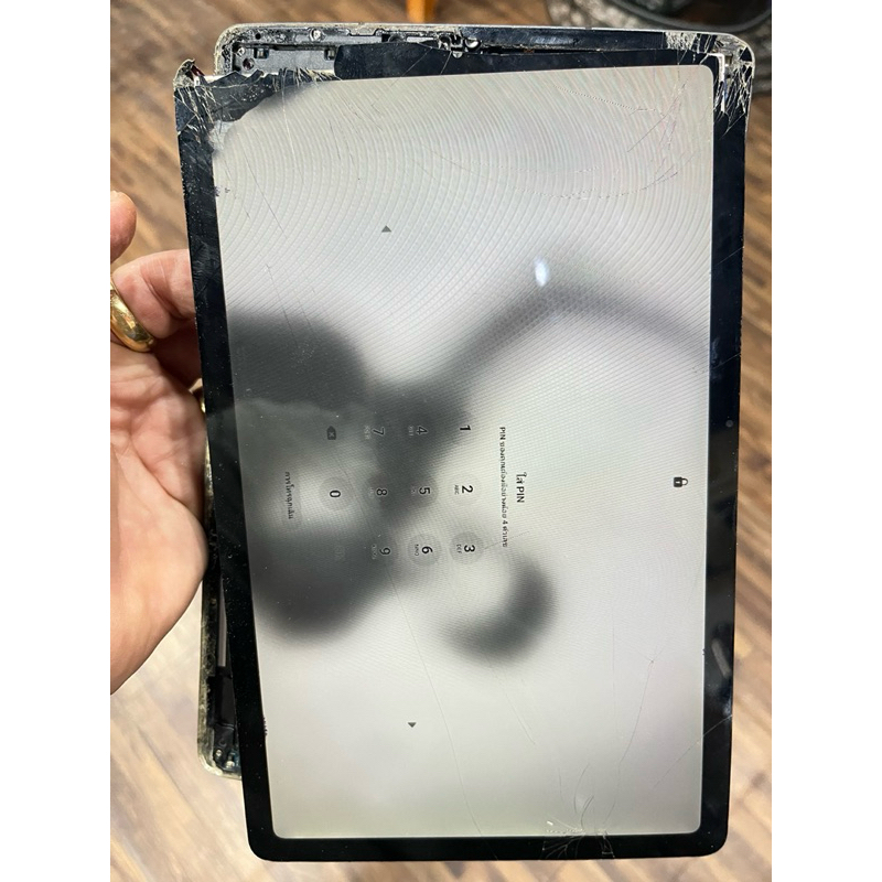 ขายจอแท้Samsung-Tab/S6Liteจอมองเห็นตามรูปภาพทัสกรีนได้ทุกจุดกระจกทัสแตก