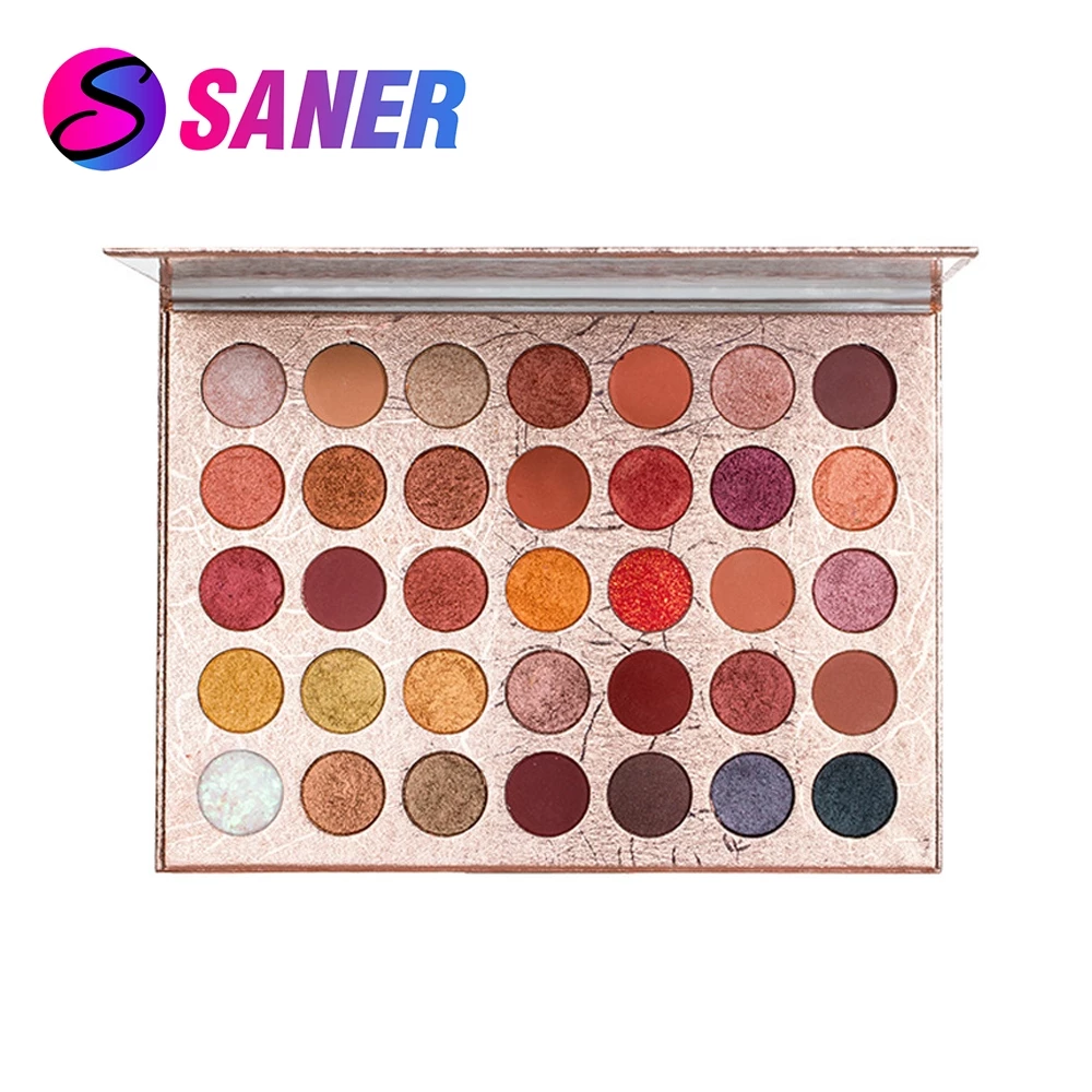 HOT!!! DIKALU COCO VENUS 35 สี พาเลทอายแชโดว์ เนื้อดินน้ำมัน ชิมเมอร์ และกลิตเตอร์ (ราคาส่ง)