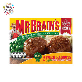 Mr Brain's 2 Pork Faggots 222g Mr Brain's 2 หมู Faggots 222g