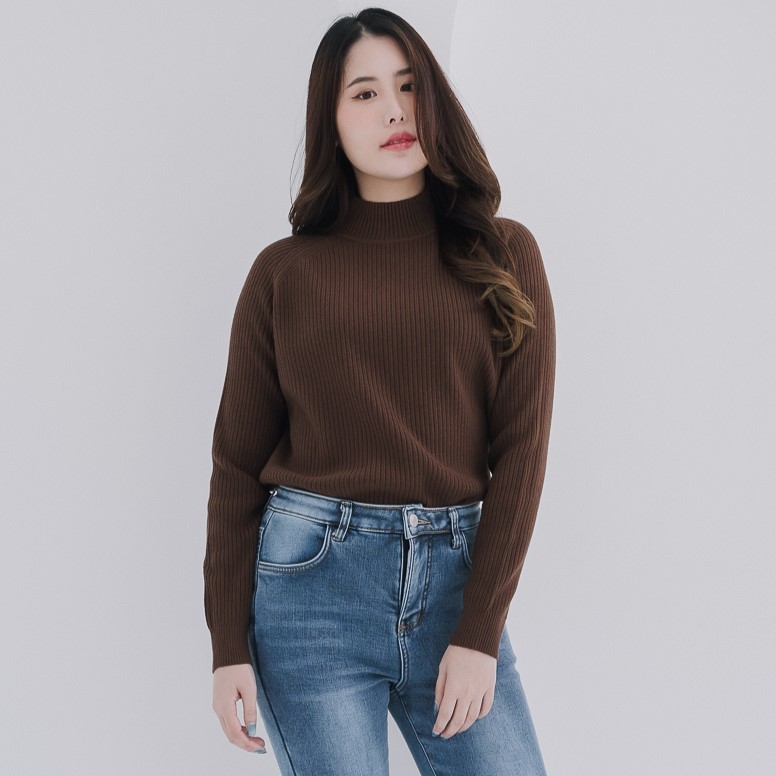 SNOWCOVER - SC178 Eira Sweater เสื้อไหมพรมคอปีน ผ้านุ่มลื่น ทอแน่น ใส่สวยมาก สบายที่สุด