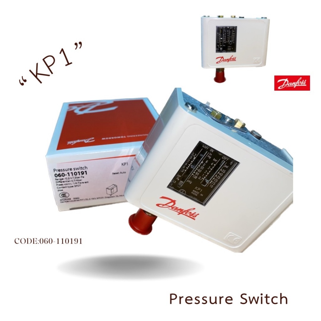 Danfoss Pressure Switch  รุ่น KP1,KP5,KP35,KP36