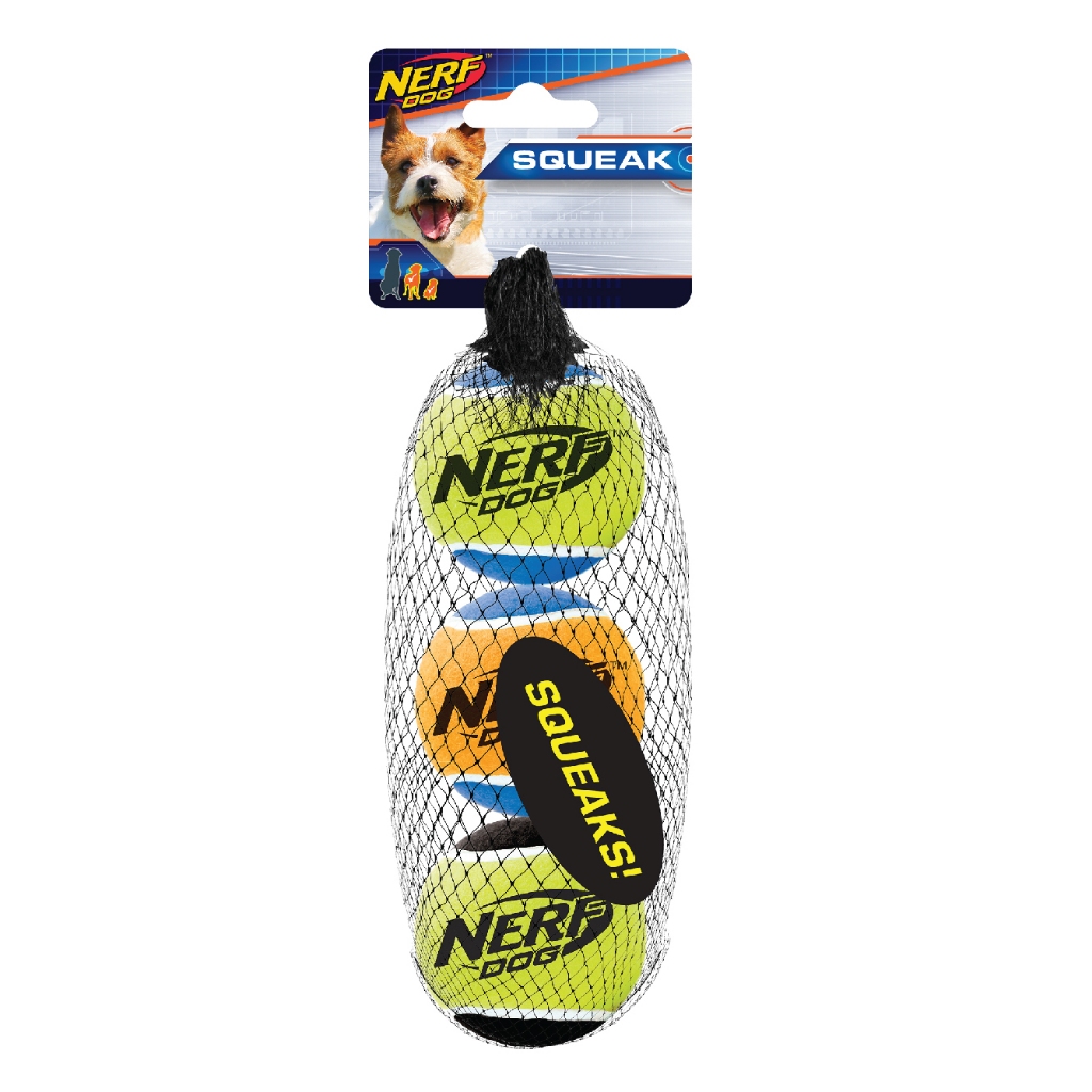 Nerf Dog Squeak Tennis Balls